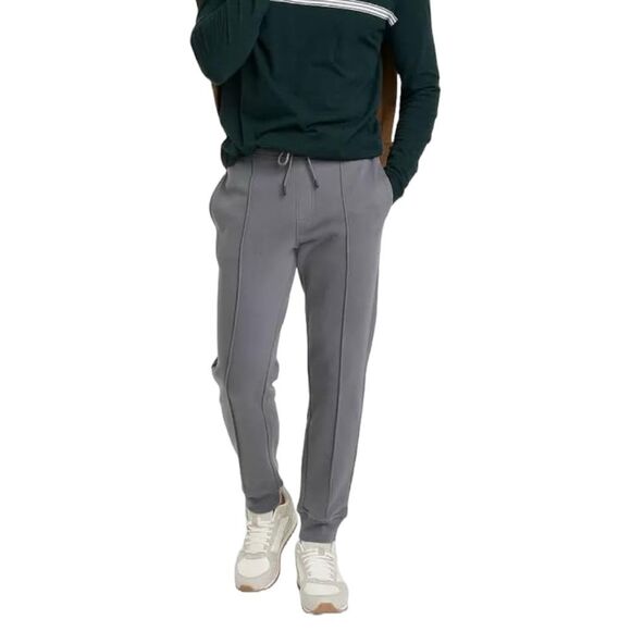 Goodfellow & Co Ultra-Soft Tapered Pintuck Fleece Joggers - Size Large - Picture 1 of 6